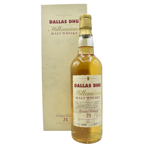 Dallas Dhu 1974 Millennium 25 Year Old - 43% 70cl